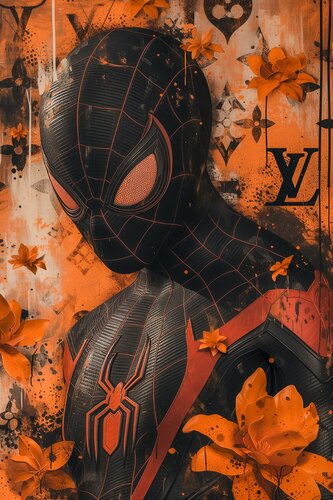 Spiderman van Cheeky Bunny, Schilderij te koop op Singulart