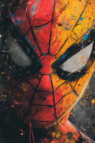 Spiderman van Cheeky Bunny, Schilderij te koop op Singulart