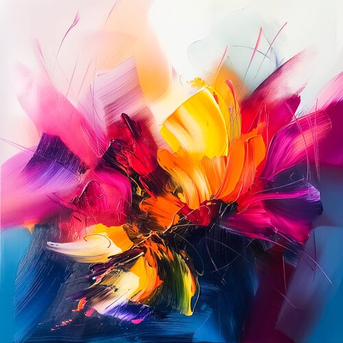 Abstract Cheeky Bunny