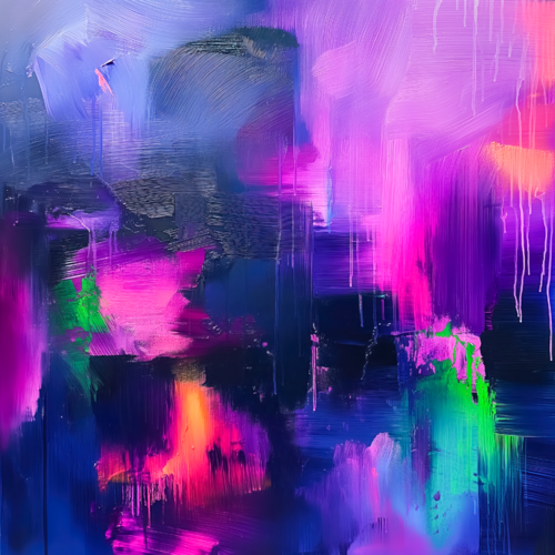 Abstract Cheeky Bunny