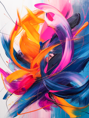 Abstract von Cheeky Bunny, Malerei kaufen auf Singulart