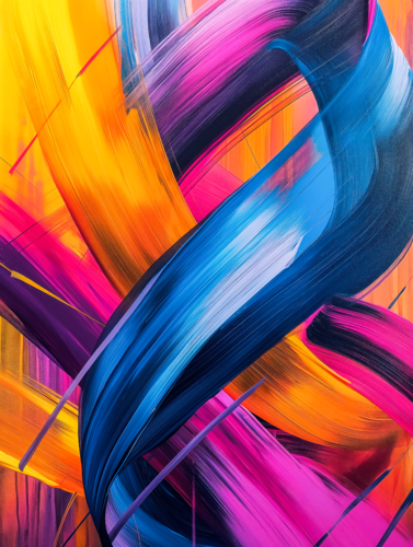 Abstract von Cheeky Bunny, Malerei kaufen auf Singulart