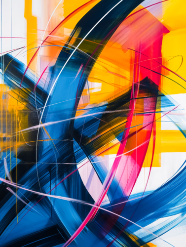 Abstract von Cheeky Bunny, Malerei kaufen auf Singulart