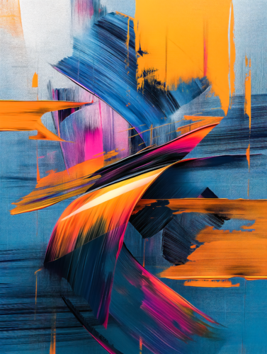 Abstract von Cheeky Bunny, Malerei kaufen auf Singulart