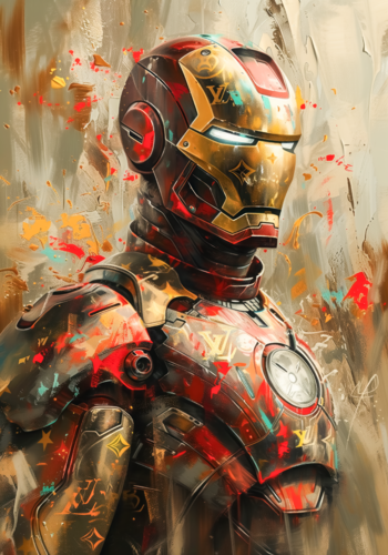 Iron Man von Cheeky Bunny, Malerei kaufen auf Singulart