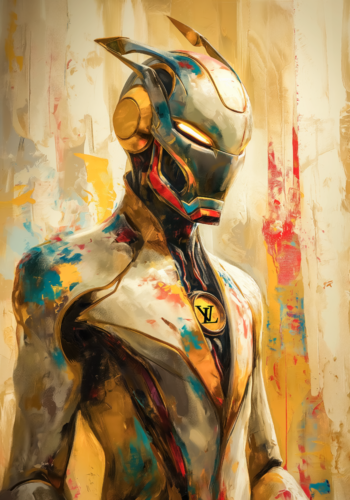 Ultron luxury style by Cheeky Bunny, Painting for Sale on Singulart