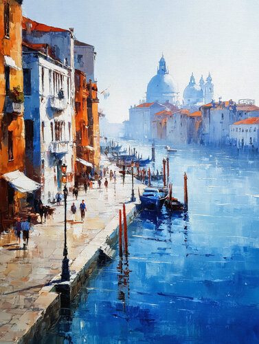 Venice by Cheeky Bunny, Painting for Sale on Singulart