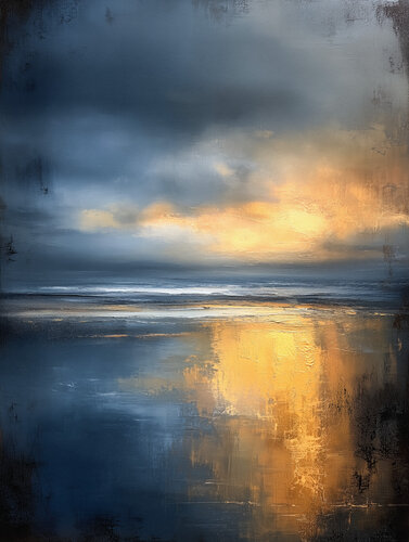 Solitude by Cheeky Bunny, 회화 for Sale on Singulart