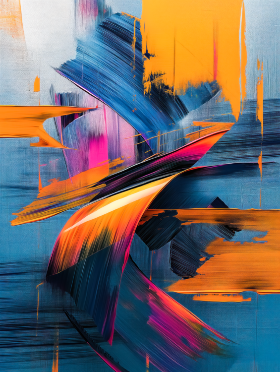 Abstract Cheeky Bunny
