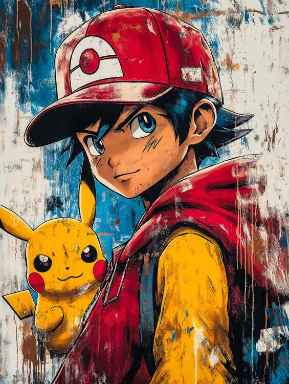 Ash and Pikachu Cheeky Bunny