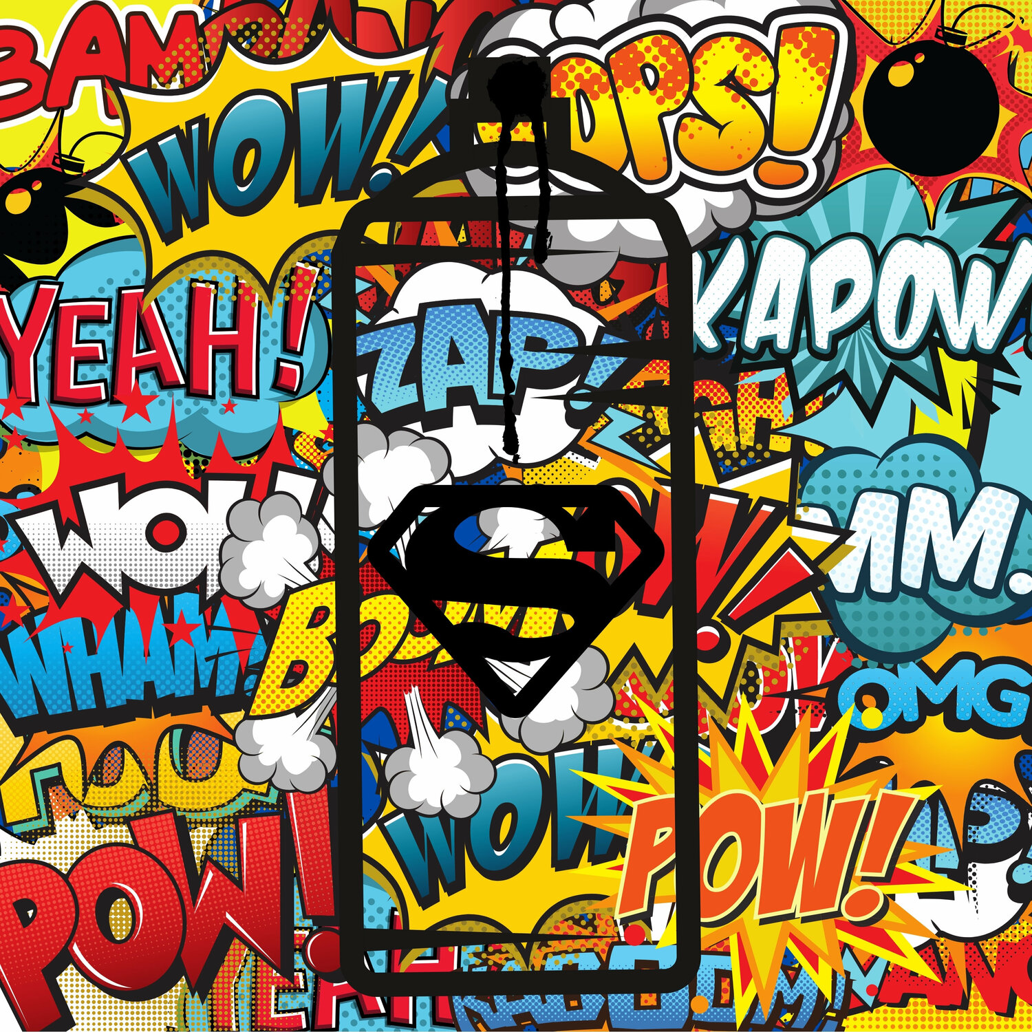 Superman Cheeky Bunny