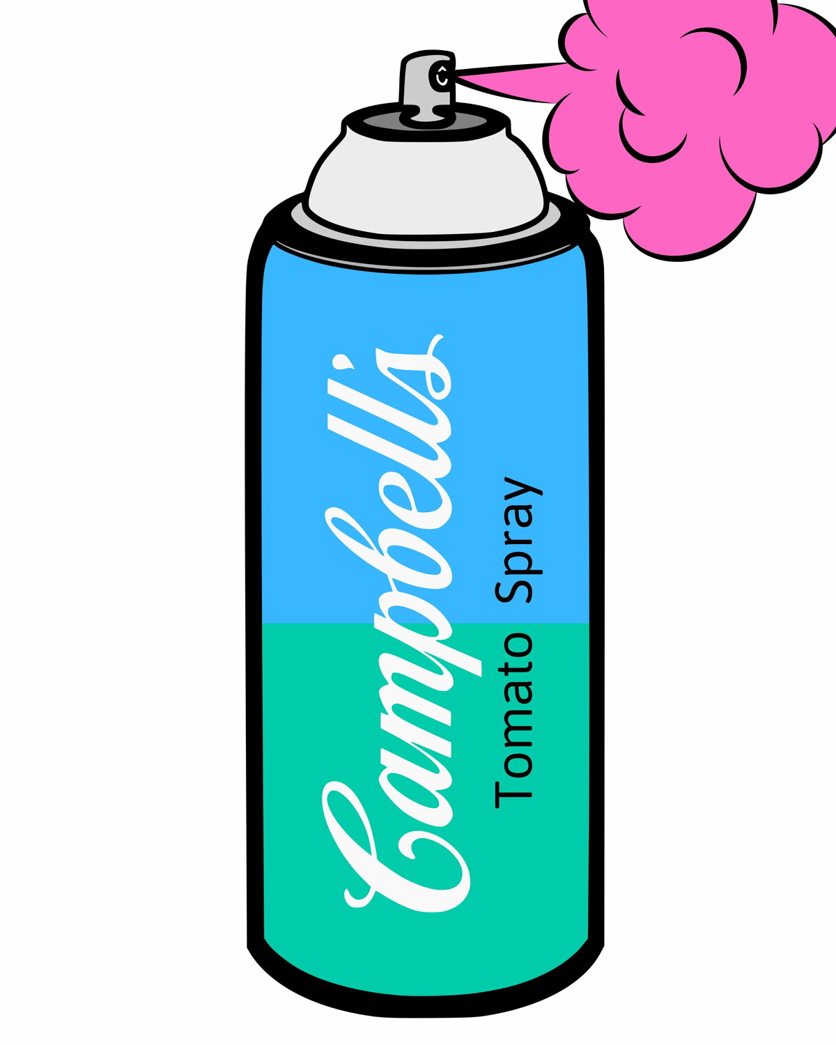 Campbell's Tomato Spray Cheeky Bunny