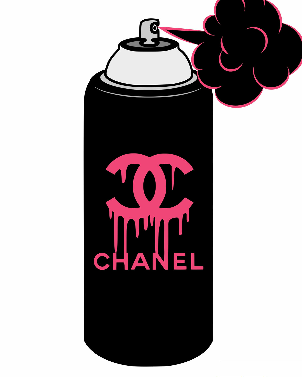 Chanel Pink Cheeky Bunny