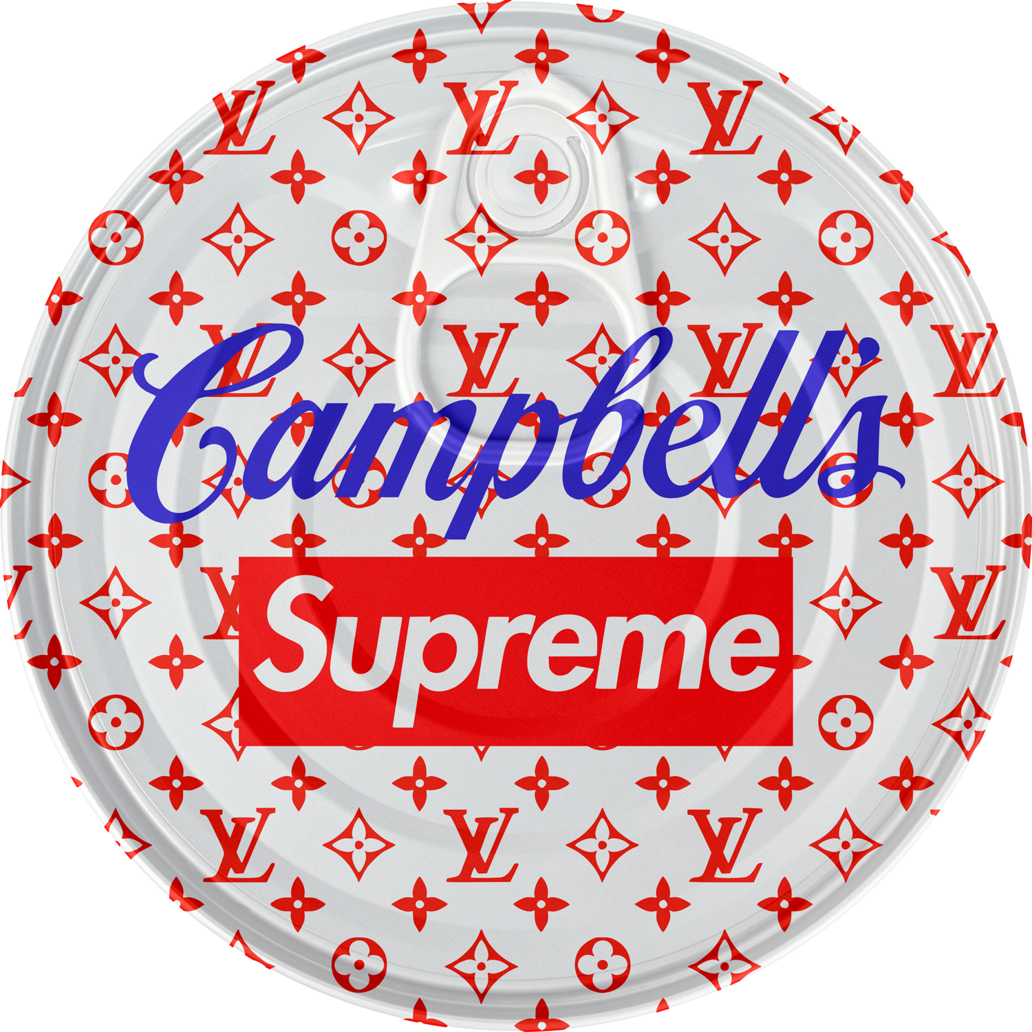 Campbells cans LV edition Cheeky Bunny