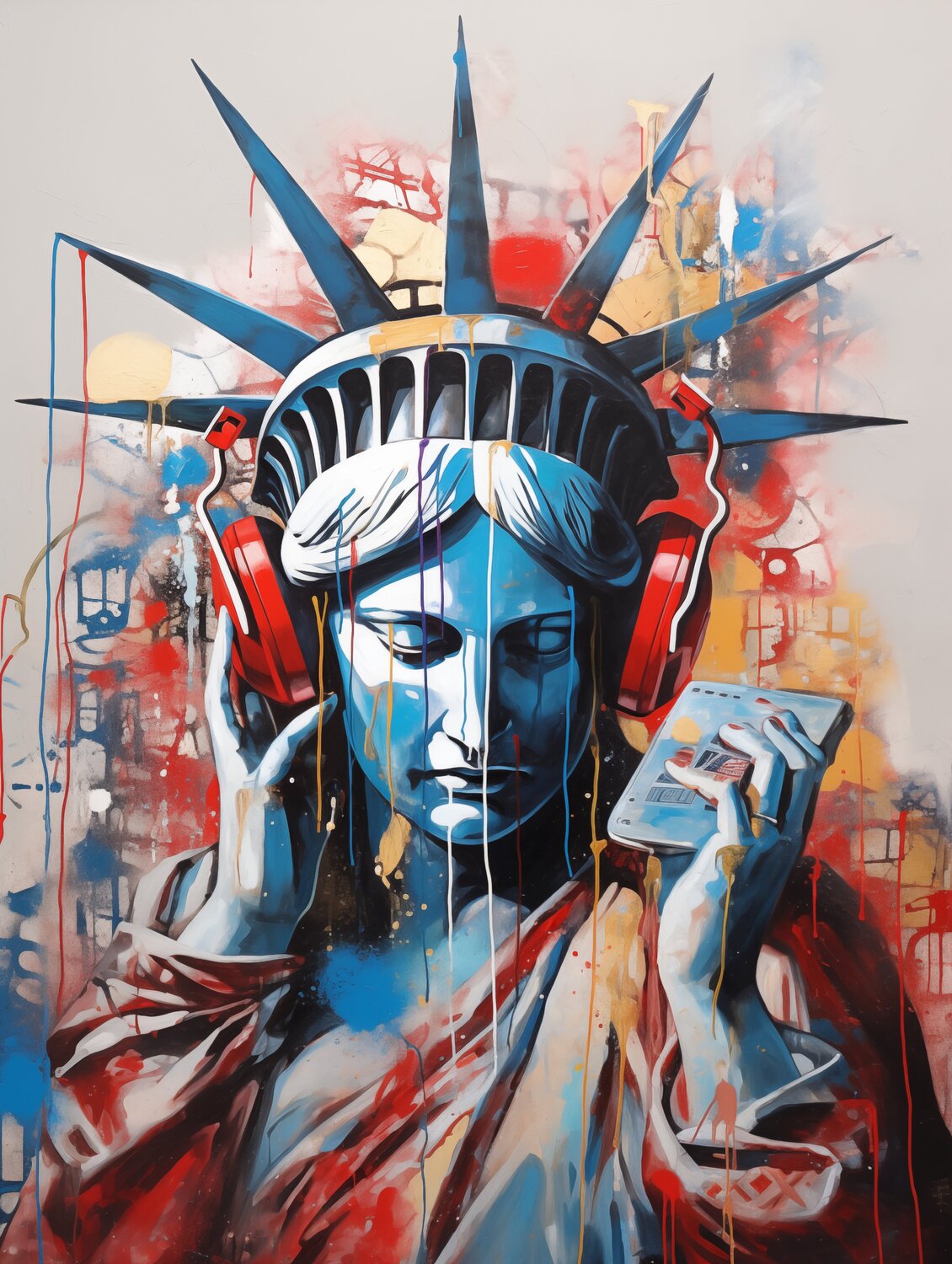 Statue of Liberty Cheeky Bunny
