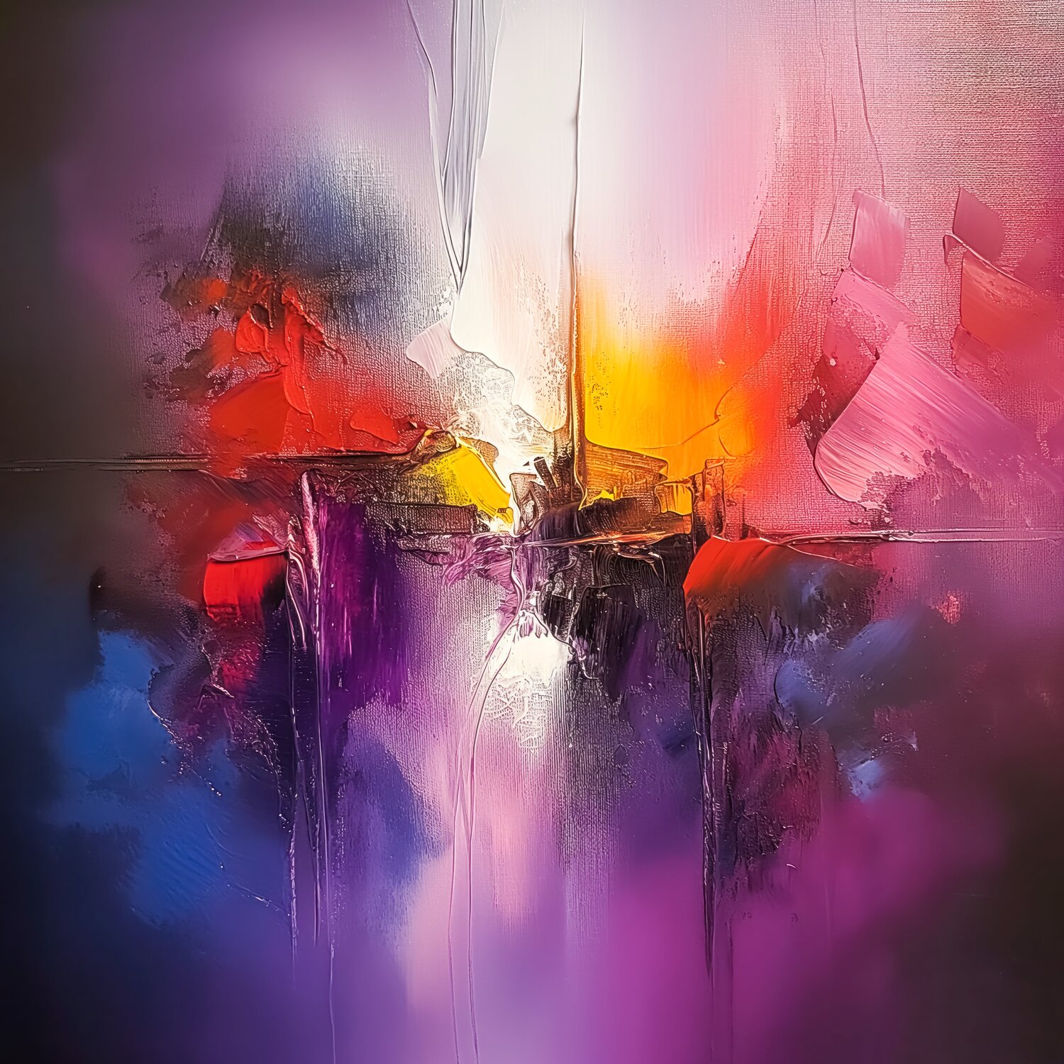 Abstract Cheeky Bunny