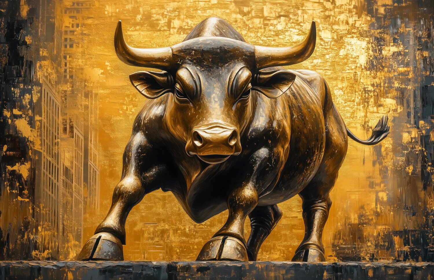 Wall Street Bull NYC Cheeky Bunny