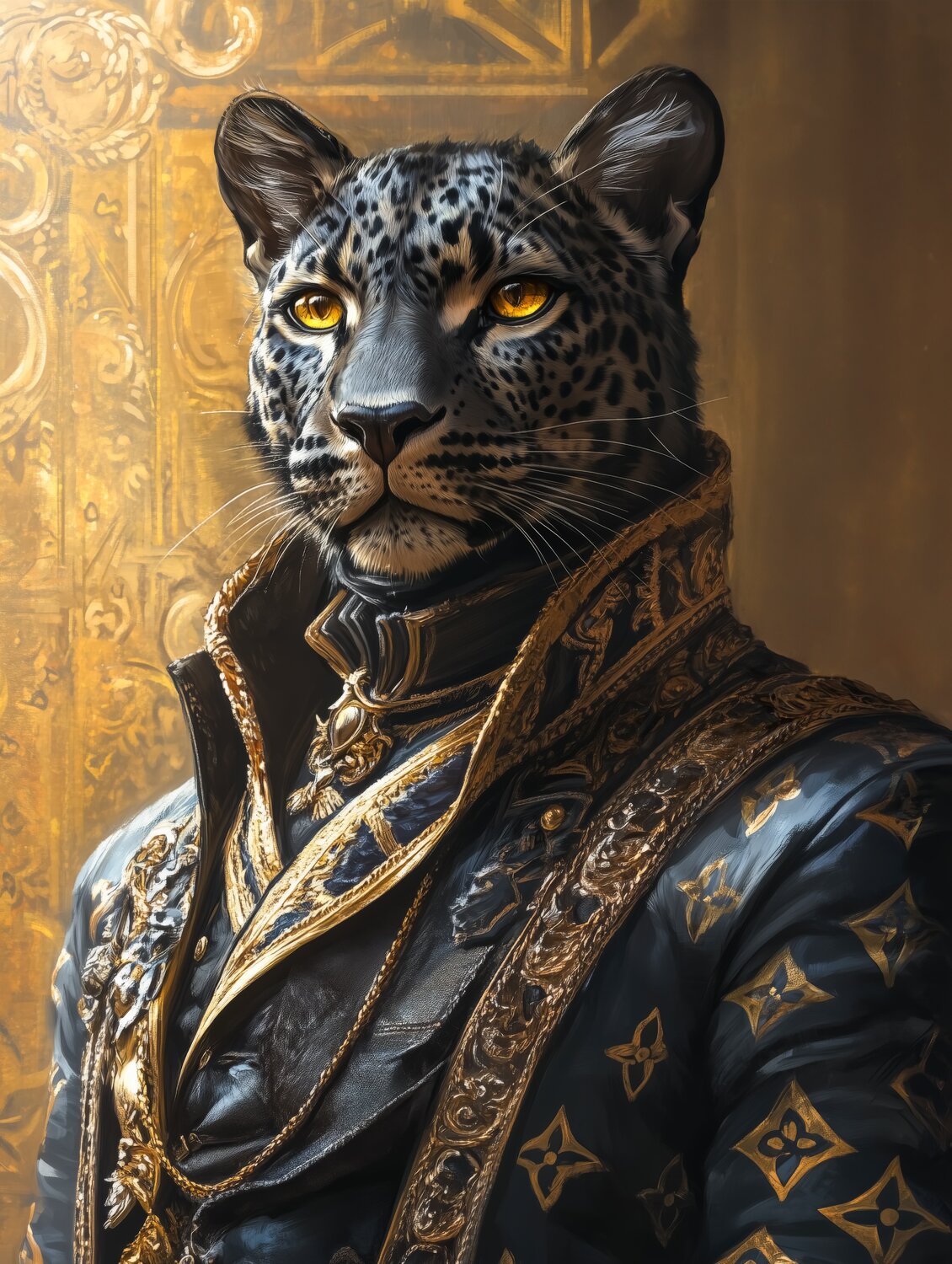 Royal Cheetah Cheeky Bunny