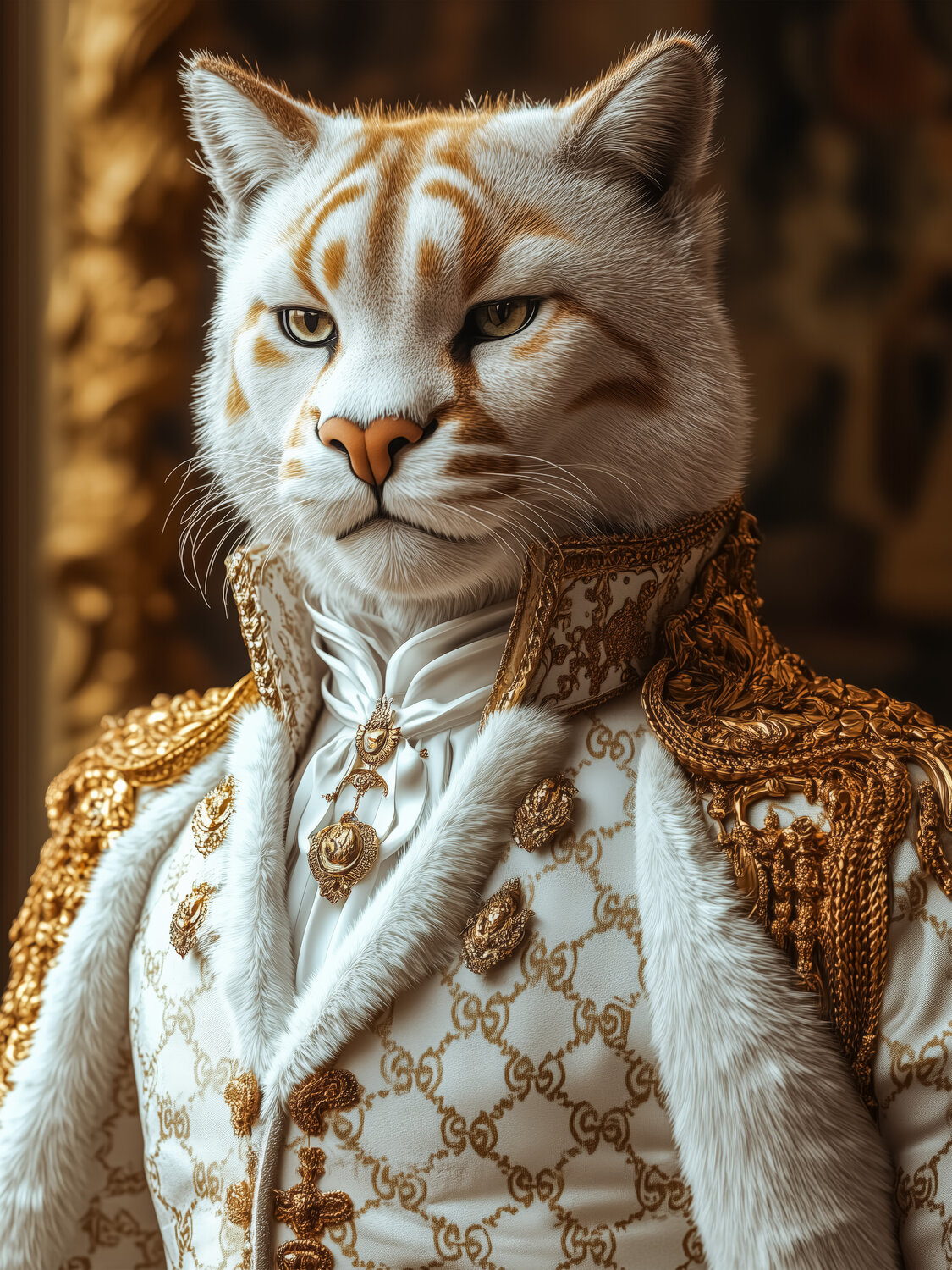 White Royal Puma Cheeky Bunny