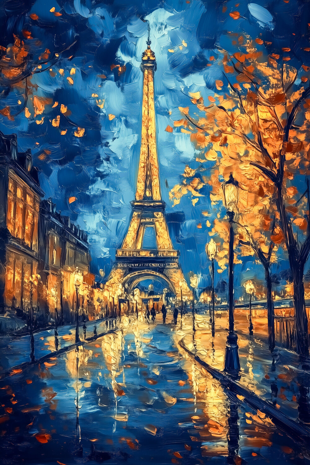 Night Paris Cheeky Bunny