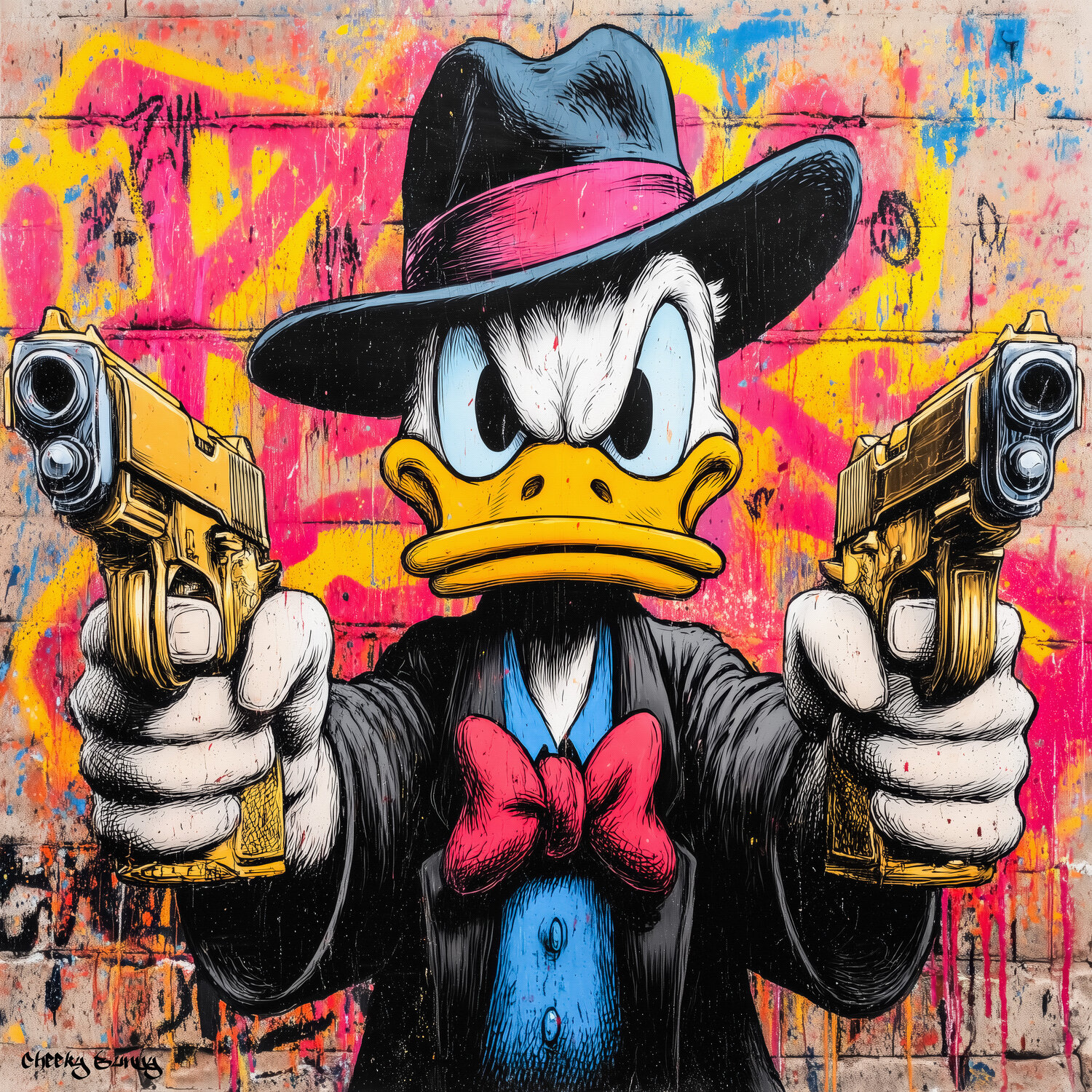 Gangster Donald Cheeky Bunny