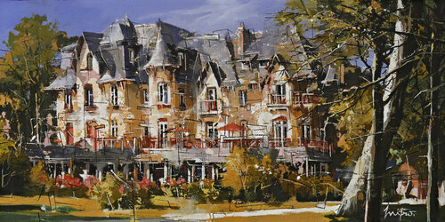 "Castel Marie-Louise" van Mitro, Schilderij te koop op Singulart