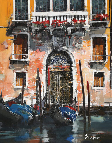 "Venise devant la porte" van Mitro, Schilderij te koop op Singulart