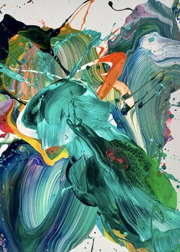 Dive In the jungle di Nikolaos Schizas, Pittura in vendita su Singulart