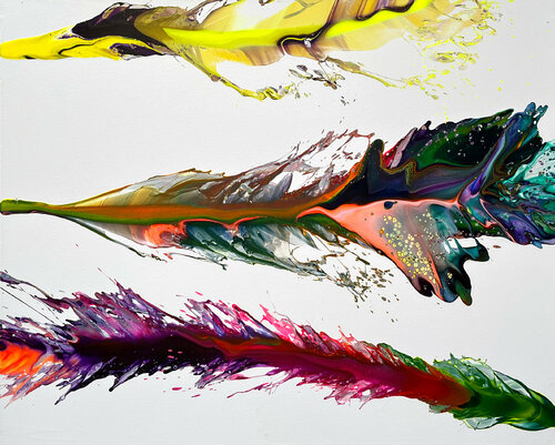 dancing wind di Nikolaos Schizas, Pittura in vendita su Singulart