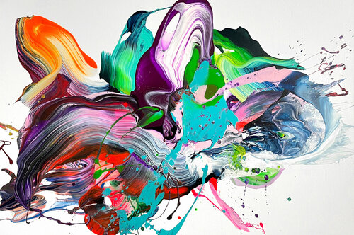 delirium di Nikolaos Schizas, Pittura in vendita su Singulart