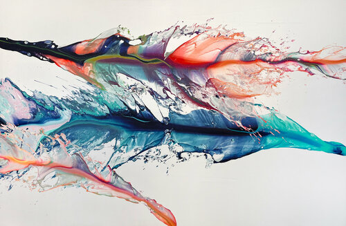 An invisible soul di Nikolaos Schizas, Pittura in vendita su Singulart