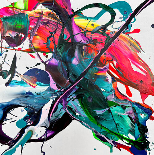 heartening di Nikolaos Schizas, Pittura in vendita su Singulart