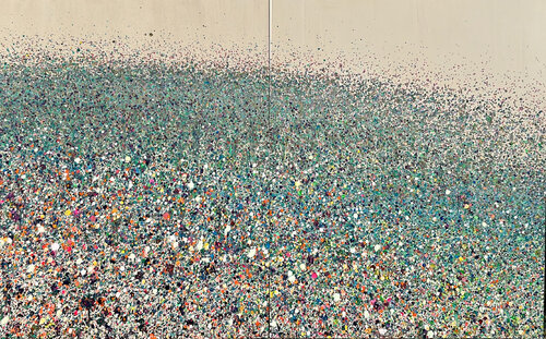 Californian beach di Nikolaos Schizas, Pittura in vendita su Singulart