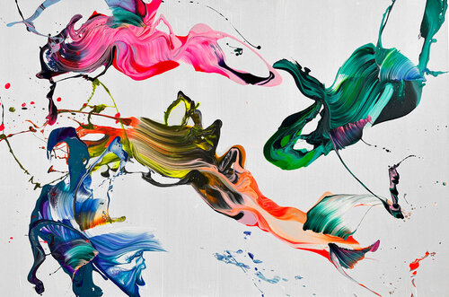 Floating emotions II di Nikolaos Schizas, Pittura in vendita su Singulart