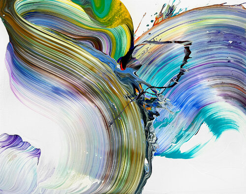 Who am I? di Nikolaos Schizas, Pittura in vendita su Singulart
