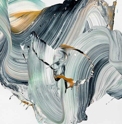 Grey Nights van Nikolaos Schizas, Schilderij te koop op Singulart