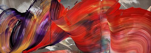When I am falling in love di Nikolaos Schizas, Pittura in vendita su Singulart