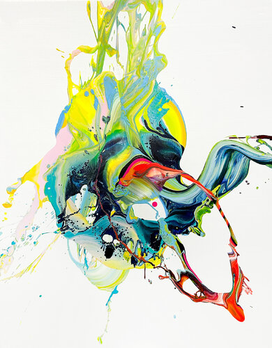 Questioning di Nikolaos Schizas, Pittura in vendita su Singulart