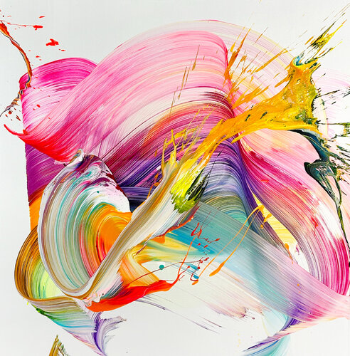 Spectrum in Motion by Nikolaos Schizas, 회화 for Sale on Singulart