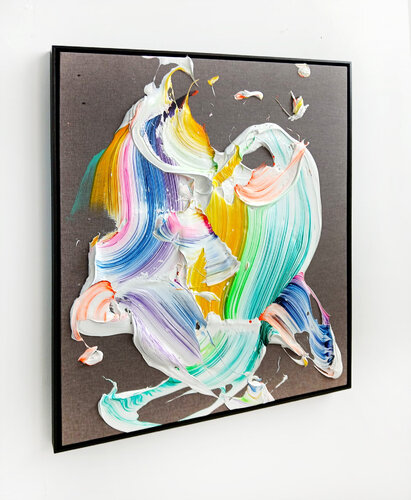 la danza de la mariposa van Nikolaos Schizas, Schilderij te koop op Singulart