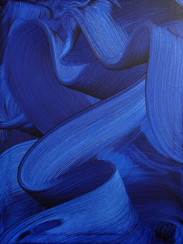 That blue! van Nikolaos Schizas, Schilderij te koop op Singulart