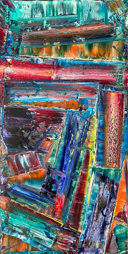 A Cog In The Machine van Preston M. Smith (Pms), Schilderij te koop op Singulart