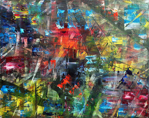 Breakthrough van Preston M. Smith (Pms), Schilderij te koop op Singulart