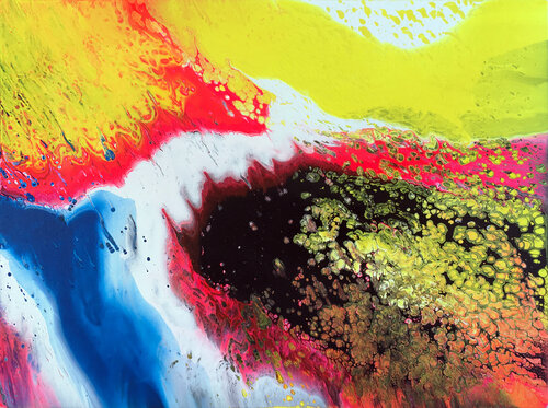 The Virus Which Will Not Be Named di Preston M. Smith (Pms), Pittura in vendita su Singulart