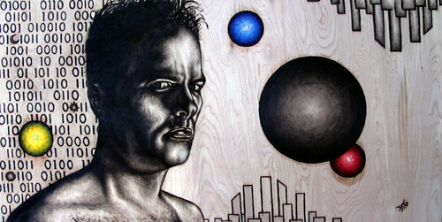 Black Hole de Preston M. Smith (Pms), Pintura a la venta en Singulart