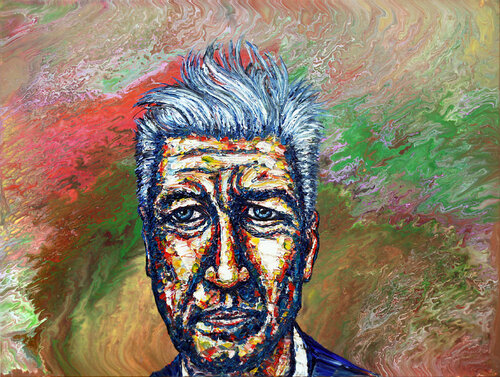David Lynch, Transcendental Man de Preston M. Smith (Pms), Pintura a la venta en Singulart