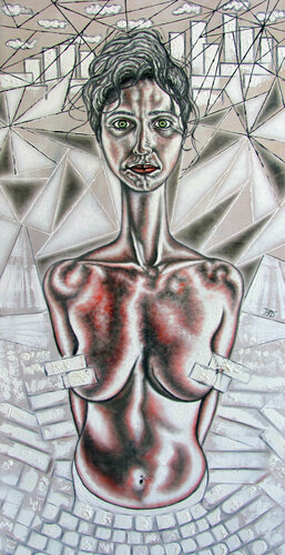 Her van Preston M. Smith (Pms), Schilderij te koop op Singulart