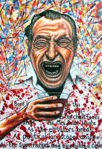 My Favorite Dirty Old Man de Preston M. Smith (Pms), Pintura a la venta en Singulart