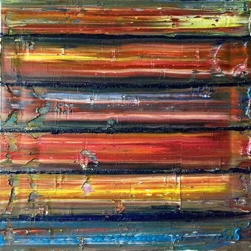 Walls Fall Down par Preston M. Smith (Pms), Peinture en vente sur Singulart