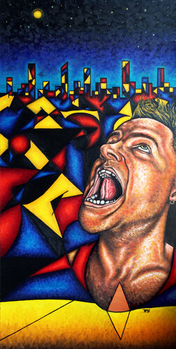 The City Rises de Preston M. Smith (Pms), Pintura a la venta en Singulart